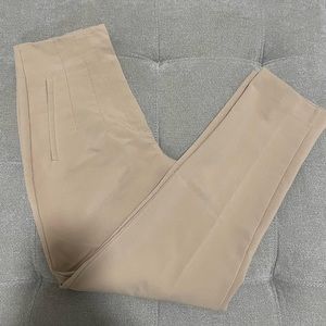 Beige high waisted, Zara pants